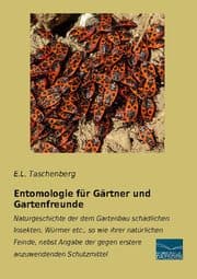 Cover von Entomologie für Gärtner und Gartenfreunde