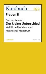Cover von Der kleine Unterschied