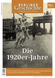 Cover von Berliner Geschichte - Die 1920er-Jahre