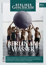 Cover von Berliner Geschichte - Berlin am Wasser