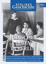 Cover von Berliner Geschichte - Zeitschrift für Geschichte und Kultur