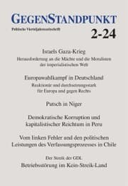 Cover von GegenStandpunkt 2-24