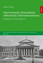 Cover von Opernorchester Deutschlands während des Nationalsozialismus
