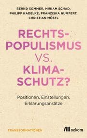 Cover von Rechtspopulismus vs. Klimaschutz?