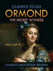Cover von Ormond; Or, The Secret Witness. Volume 2 (of 3)