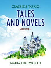Cover von Tales and Novels - Volume 4