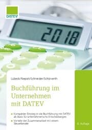 Cover von Buchführung im Unternehmen mit DATEV