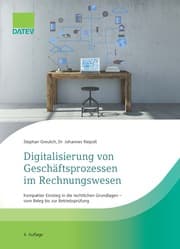 Cover von Digitalisierung von Geschäftsprozessen im Rechnungswesen, 4. Auflage