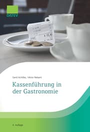 Cover von Kassenführung in der Gastronomie, 4. Auflage