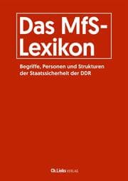Cover von Das MfS-Lexikon