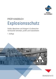 Cover von Prüfhandbuch Explosionsschutz