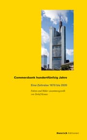 Cover von Commerzbank hundertfünfzig Jahre