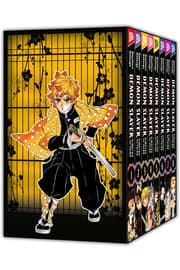 Cover von Demon Slayer - Kimetsu no Yaiba 1-8 mit Schuber