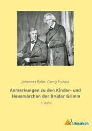Cover von Anmerkungen zu den Kinder- und Hausmärchen der Brüder Grimm