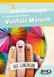Cover von Arbeitsmappe zu Leselauscher Wissen: Vielfalt Mensch