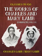 Cover von The Works of Charles and Mary Lamb (Complete) Vol 1-5
