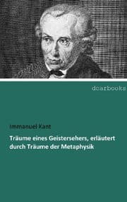 Cover von Träume eines Geistersehers, erläutert durch Träume der Metaphysik