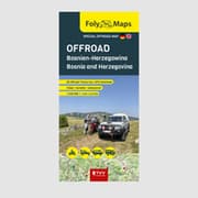 Cover von FolyMaps OFFROAD Bosnien-Herzegowina 1:250 000