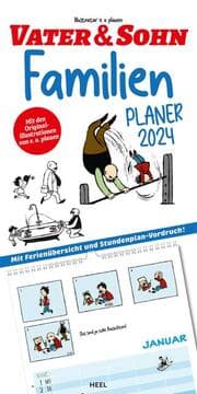 Cover von Vater und Sohn Kalender 2024 Familienplaner