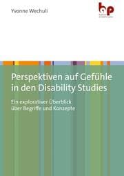 Cover von Perspektiven auf Gefühle in den Disability Studies
