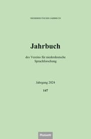 Cover von Niederdeutsches Jahrbuch