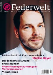 Cover von Federwelt 141,02-2020, April 2020