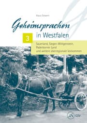 Cover von Geheimsprachen in Westfalen 3