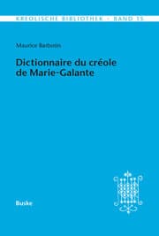 Cover von Dictionnaire du créole de Marie-Galante