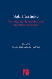 Cover von Musik, Melancholie und Tod