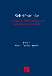 Cover von Kunst - Technik - techne
