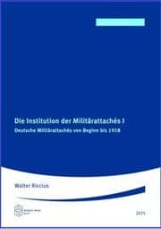 Cover von Die Institution der Militärattachés I