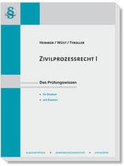 Cover von Zivilprozessrecht I