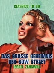 Cover von Das große Geheimnis der Bow Street