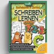 Cover von Buchstaben und Zahlen schreiben ab 5 Jahren