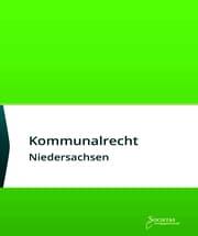 Cover von Kommunalrecht Niedersachsen