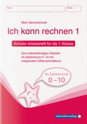 Cover von Ich kann rechnen 1 - Schülerarbeitsheft für die 1. Klasse