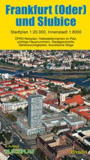 Cover von Stadtplan Frankfurt (Oder) und Slubice