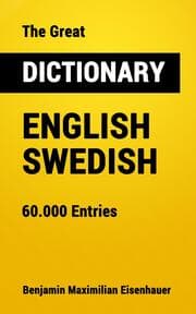 Cover von The Great Dictionary English - Swedish