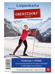 Cover von Loipenkarte Rund um Oberstdorf Allgäu