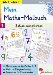 Cover von Mein Mathe-Malbuch 1: Zahlen kennenlernen