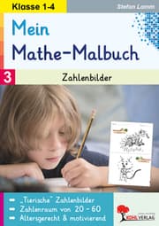 Cover von Mein Mathe-Malbuch / Band 3: Zahlenbilder