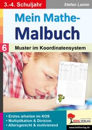 Cover von Mein Mathe-Malbuch / Band 6: Muster im Koordinatensystem