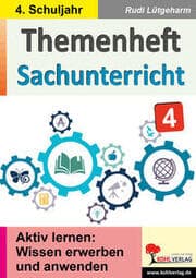 Cover von Themenheft Sachunterricht, Klasse 4