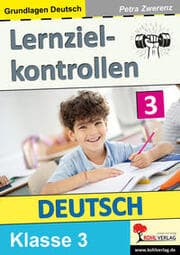 Cover von Lernzielkontrollen DEUTSCH / Klasse 3