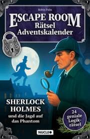 Cover von Der Escape Room Rätsel-Adventskalender: Sherlock Holmes & die Jagd auf das Phantom