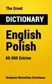 Cover von The Great Dictionary English - Polish