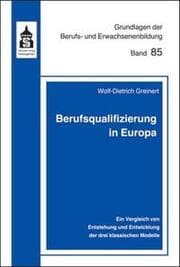 Cover von Berufsqualifizierung in Europa