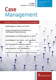 Cover von Case Management Ausgabe 4/2025