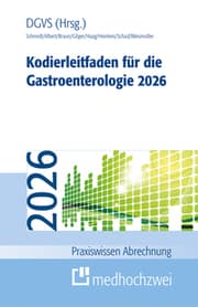 Cover von Kodierleitfaden für die Gastroenterologie 2026