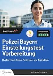 Cover von Polizei Bayern Einstellungstest Vorbereitung